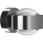 TOP LIGHT Puk Mini Wall Wandleuchte-Chrom matt-Linse klar-Linse klar