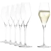 Stölzle Champagnerglas "Champagnergläser Quatrophil 290 ml 6er Set transparent"