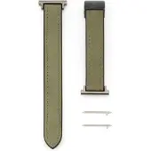 Connect 22mm Silicone Leather Strap with Magnetic