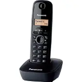 Panasonic KX-TG1611 Schnurlostelefon, Rufnummernanzeige, 15h Sprechzeit, DECT