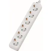 Société CUC 994910, 4 m, Drinnen, Typ F, Type F (CEE 7/4), Gerade, Weiß