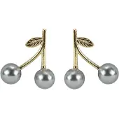 Everneed Cherry - Ohrringe - grau/gold (U)