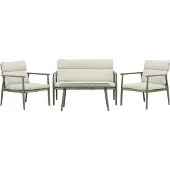 Ebuy24 Venture Design Sofa-Set Mazzaro Grün
