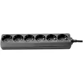 Adam hall 6-fach-Steckdosenleiste EU 3 m