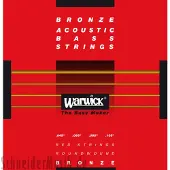 Warwick Red Bronze Acoustic Bass-Saiten 4 Saiten für mittlere Mensur