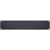 Adam hall 19-U-Rackblende 2 HE Aluminium
