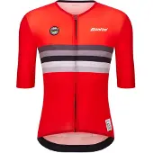 Santini - UCI World Champion Jersey - Radtrikot Gr M rot