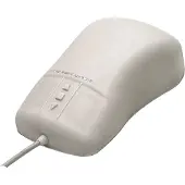 GETT InduMouse Pro Maus - USB 2.0 - 5 Taste(n) - Grau - 1 - Kabel - 1600 dpi Auflösung - Symmetrisch