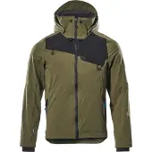 Mascot Hard Shell Jacke Advanced 17001, Farbe:moosgrün/schwarz, Größe:L