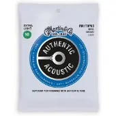 Martin Authentic Acoustic SP 80/20 Bronze 3er Pack Extra Light 10-47
