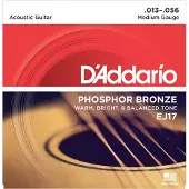 Daddario EJ17 Phosphorbronze Medium 13–56