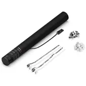 Equinox 50cm Elektrische Streamer-Kanone Weiß/Silber