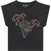 GUESS T-Shirt J5GI32 K8HM4 Schwarz Regular Fit