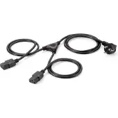 Equip Iec 90º Auf 2xiec M/w Netzkabel 1.8 M