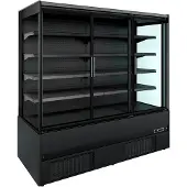 CombiSteel Wandkühlregal Jamie 1.9 Supermarktregal mit 3 Türen und Umluft