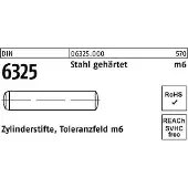 Lemvigh-Muller 6X24 h?rdet sleben stift - (200 stk.)