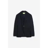 Cinque Sakko "CIDITO", Herren, Gr. 46, blau (dunkelblau), Web, Obermaterial: 52% Polyester, 21% Polyamid, 17% Viskose, 10% Elasthan, unifarben, regular fit, Sakkos Sakko, in 2-Knopf-Form