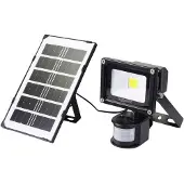 Sygonix SY-5461108 Solar-Spot mit Bewegungsmelder 10 W Leuchtfarben: Neutralweiß