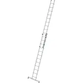 Günzburger Steigtechnik Sprossen-Schiebeleiter 2tlg. mit nivello-Traverse 2 x 12 Sprossen - 020412