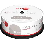 Primeon 2761318 Blu-ray BD-R DL disc 50 GB 25 stk Spindel Antiridse-belægning
