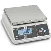Kern Stark im Lebensmittelbereich dank IP65 und speziellem CheckweighingDisplay