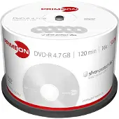 Primeon DVD-R, bis 16fach, 4,7 GB/120 min, 50er-Spindel