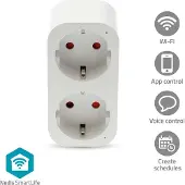 Nedis Wifip141fwt Intelligenter Stecker