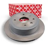 FEBI BILSTEIN Bremsscheibe 108451 hinten, voll, 1 Stück