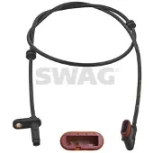 SWAG ABS Sensor Raddrehzahl Hinten Links Hinten Rechts passend für MERCEDES-BENZ E-Klasse Coupe (C207) 10 93 8596