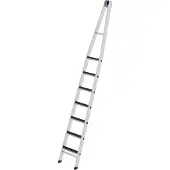 MUNK Günzburger Steigtechnik Stufen-Glasreinigerleiter Oberteil mit clip-step R13 7 Stufen - 012013