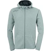 Uhlsport Essential Kapuzensweat Kinder - Dunkelgrau Meliert