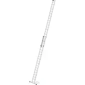 MUNK Günzburger Steigtechnik Sprossen-Seilzugleiter 2tlg. mit Standard-Traverse 2 x 20 Sprossen - 021720