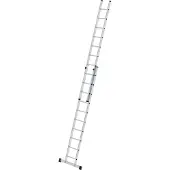 MUNK Günzburger Steigtechnik MUNK Schiebeleiter mit Traverse 2x10 Sprossen