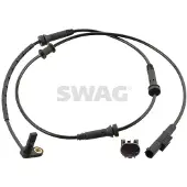 SWAG ABS Sensor Raddrehzahl Vorne Links Vorne Rechts für FORD KA (RU8) 50 10 2296