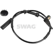 SWAG ABS Sensor Raddrehzahl Hinten Links Hinten Rechts für BMW X3 (F25) 20 10 9354