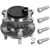 SWAG Radlagersatz Hinten Links für FORD FOCUS III Turnier Schrägkugellager 81mm 50 10 2496