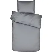 Essenza Bettwäsche Minte Global Grey Baumwollsatin-135 x 200 cm