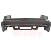 VAN WEZEL Heckstoßstange Stoßfänger Hinten für AUDI A3 Limousine (8VS, 8VM) A3 Cabrio (8V7, 8VE)