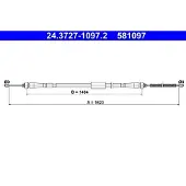 Ate Seilzug, Feststellbremse 24372710972 für RENAULT