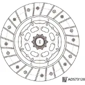 Blue Print Kupplungsscheibe [Hersteller-Nr. ADS73128] für Subaru