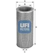 Ufi Hydraulikfilter, Automatikgetriebe 2556900 126mm für Volvo