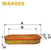 WIX FILTERS Luftfilter WA6009