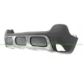 PRASCO Stoßfänger ci3301062 hinten für Citroën