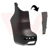 VAN WEZEL Stoßfänger 4416532 hinten rechts für RENAULT