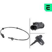 OPTIMAL ABS Sensor Raddrehzahl Links Rechts für OPEL Corsa D Schrägheck (S07) 06-S391