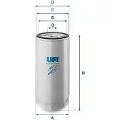 Ufi Hydraulikfilter, Automatikgetriebe 2202900