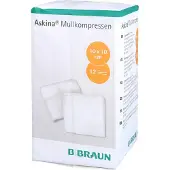 B. Braun Melsungen AG Askina Mullkompressen 10x10 cm unsteril 100 St