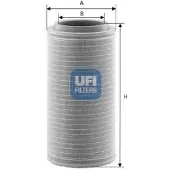 Ufi Luftfilter 2755800 299mm