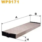 WIX FILTERS Filter, Innenraumluft WP9171