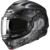 HJC F100 Hetal Schwarz Grau Klapphelm Größe XS